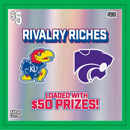 Rivalry Riches scratch-off ticket