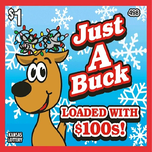 Just A Buck scratch-off ticket