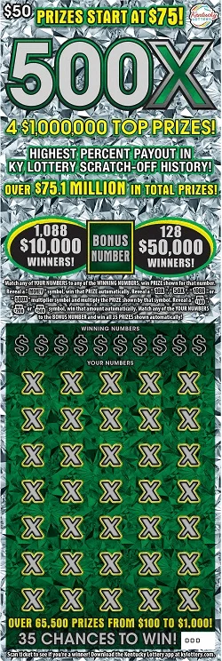 500X