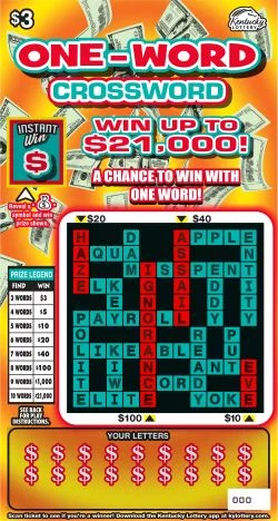 One Word Crossword