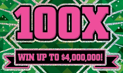 100X (Game #488) scratch-off ticket