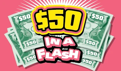 $50 In a Flash (Game #434)