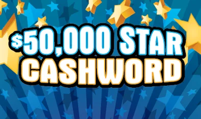 $50,000 Star Cashword (Game #414)
