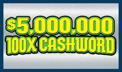 $5,000,000 100X CASHWORD 2024