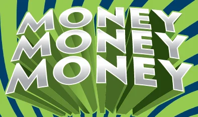 Money Money Money scratch-off ticket