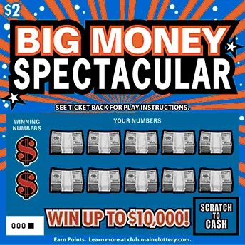 Big Money Spectacular - Maine Lottery
