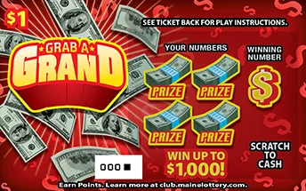 Grab a Grand - Maine Lottery