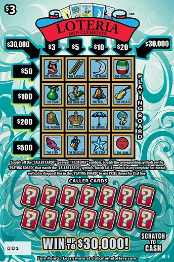 LOTERIA scratch-off ticket