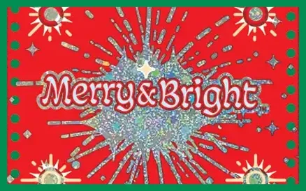 Merry & Bright $5 Michigan Lottery scratch-off ticket