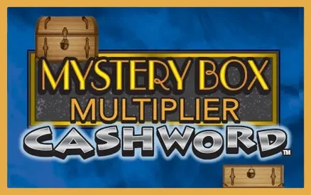 Mystery Box Multiplier Cashword $5 Michigan Lottery scratch-off ticket
