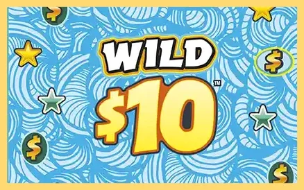 Wild $10 Michigan Lottery scratch-off ticket
