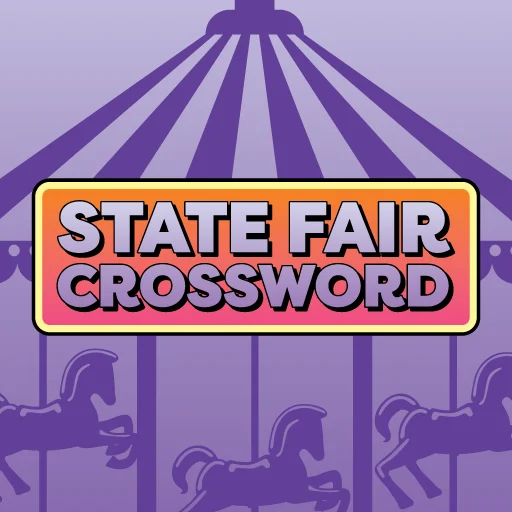 State Fair Crossword scratch-off ticket