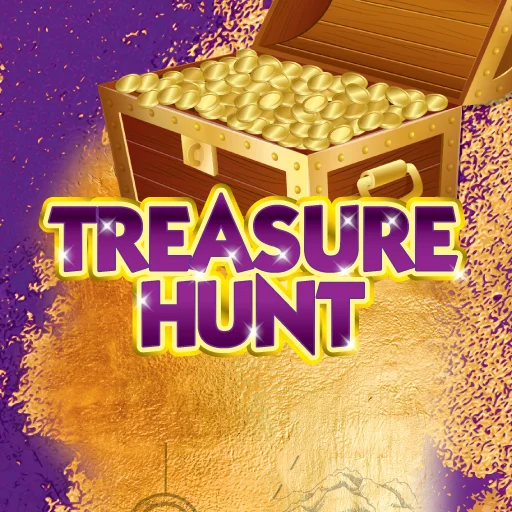 Treasure Hunt scratch-off ticket