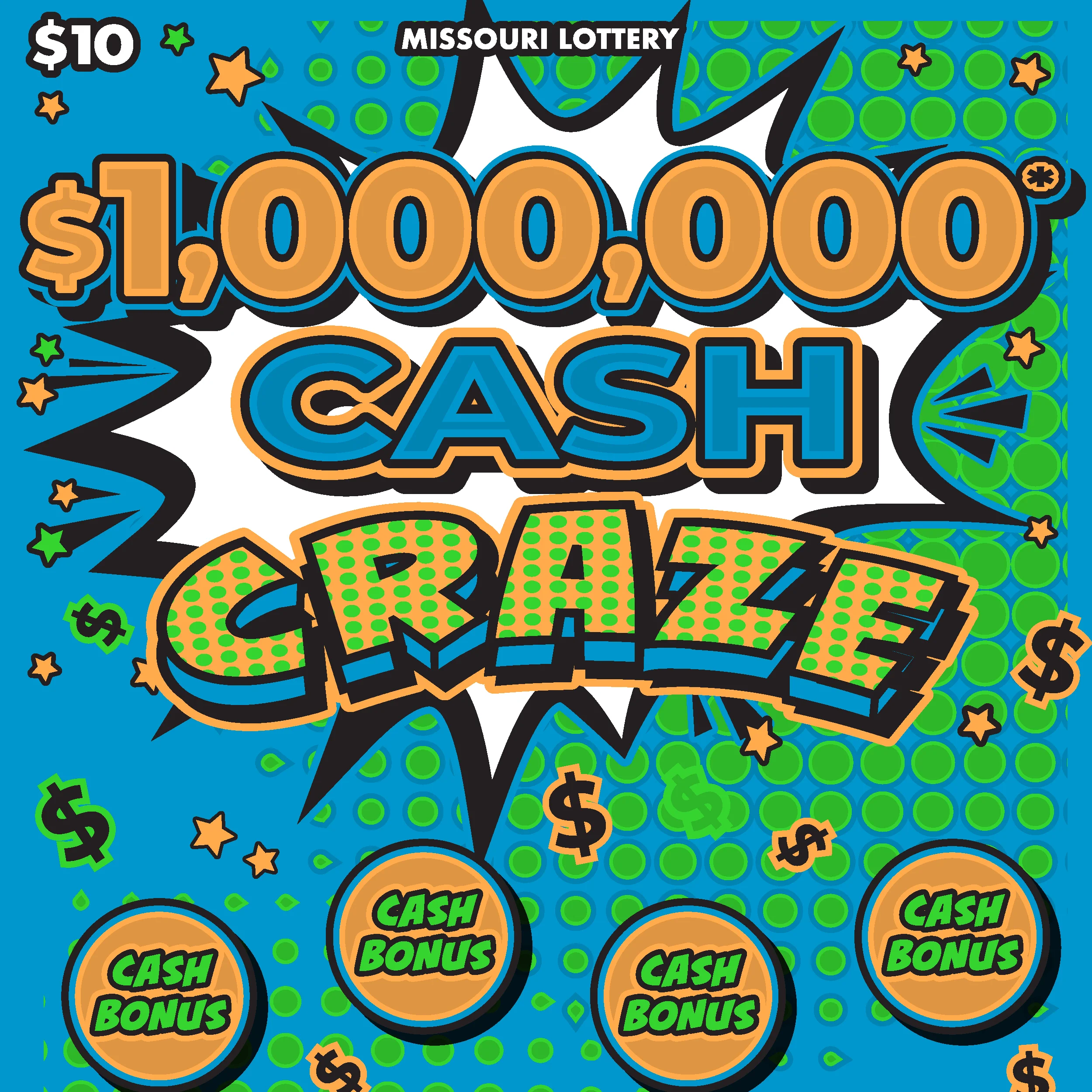 $1,000,000* CASH CRAZE