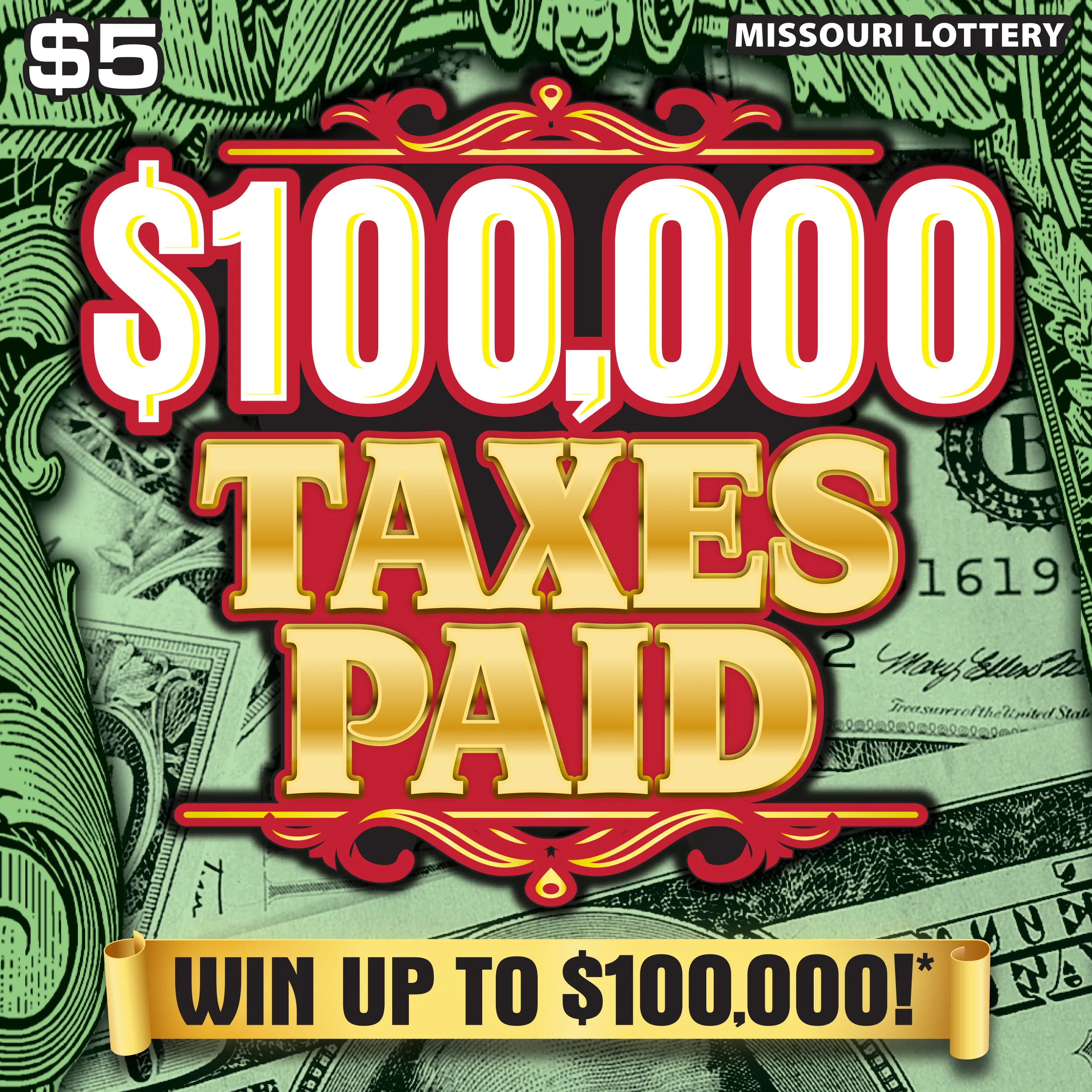 $100,000 TAXES PAID
