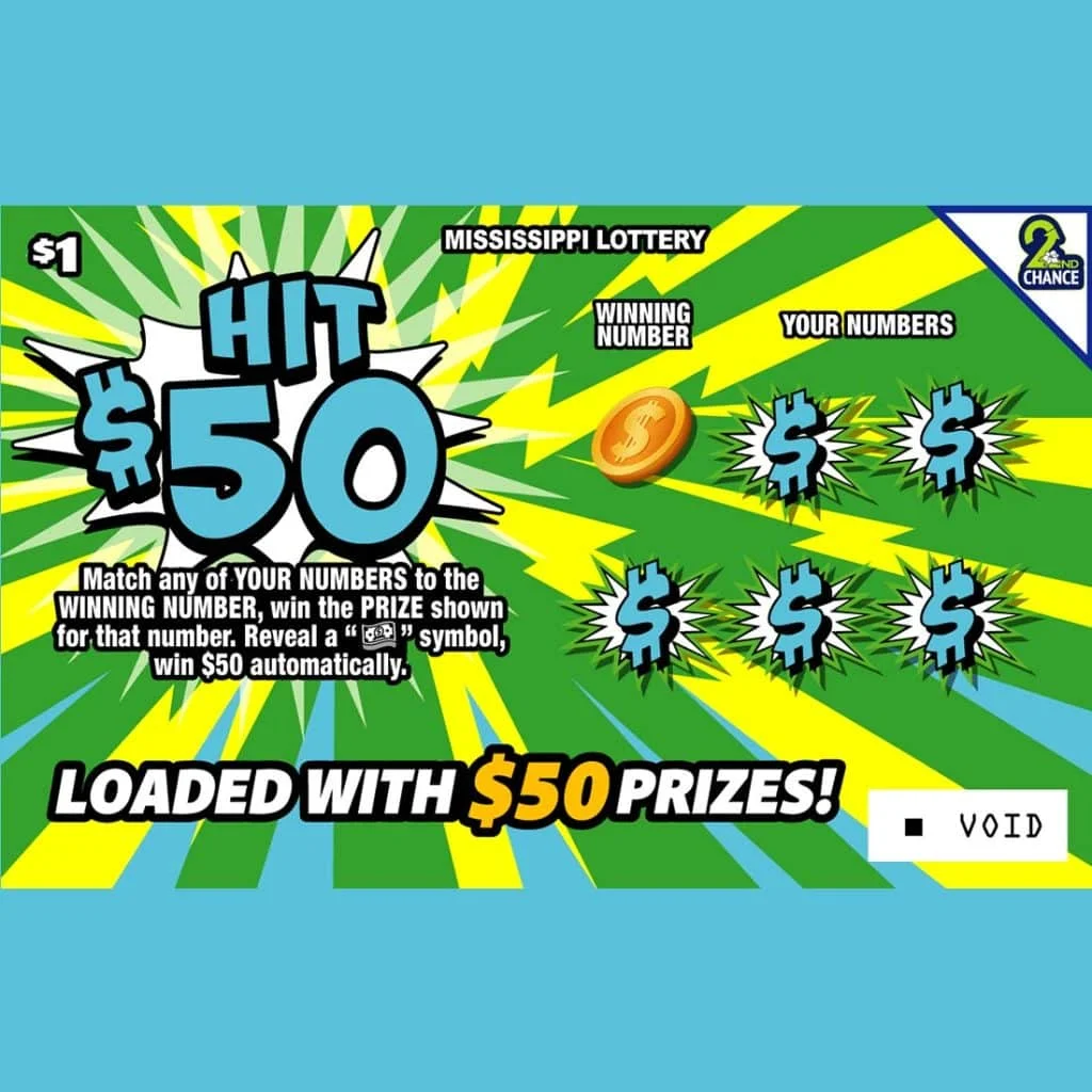 Hit $50 - Mississippi Lottery