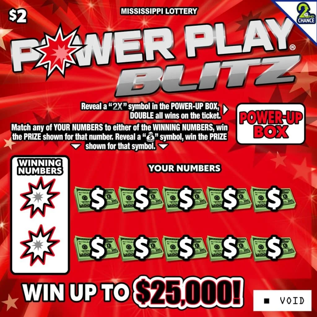 Power Play Blitz - Mississippi Lottery