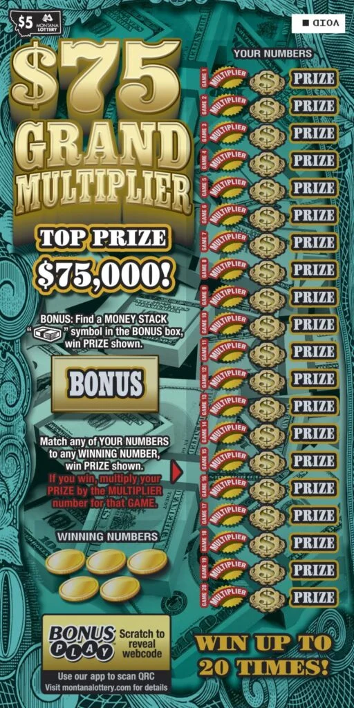 $75 Grand Multiplier