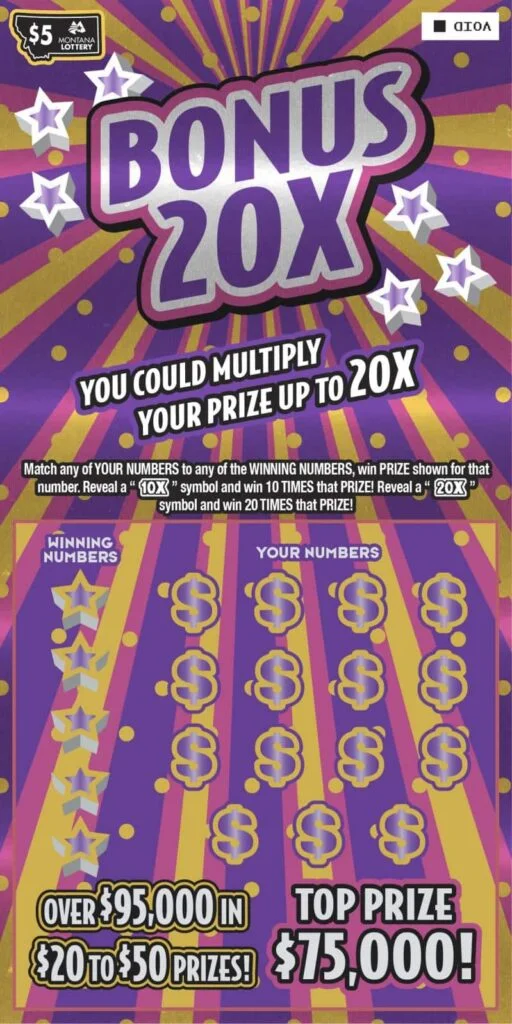 Bonus 20X Multiplier