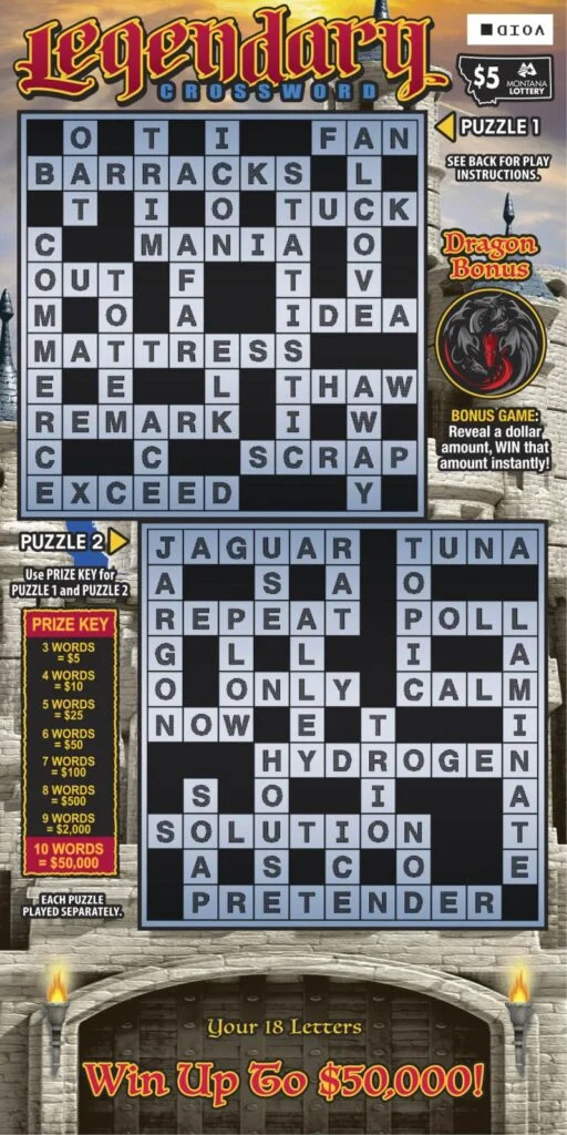 Legendary Crossword