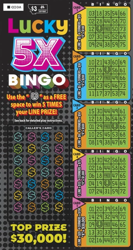 Lucky 5X Bingo