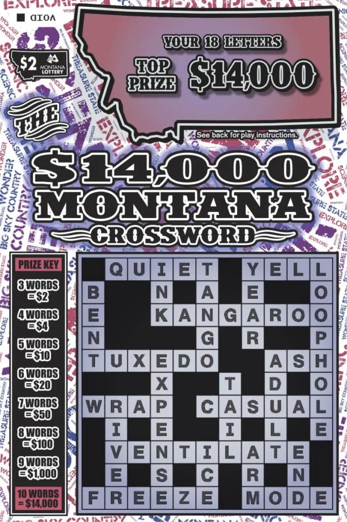 The $14,000 Montana Crossword