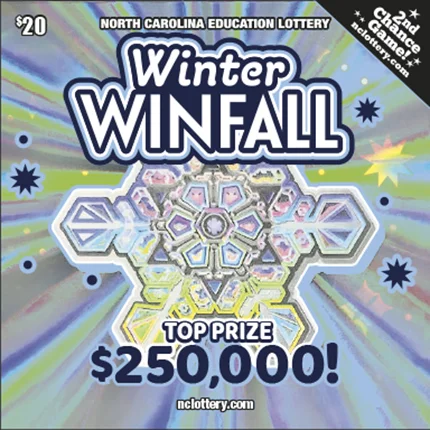 Winter Winfall scratch-off ticket