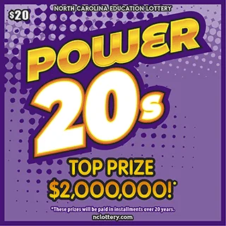 Power 20s scratch-off ticket