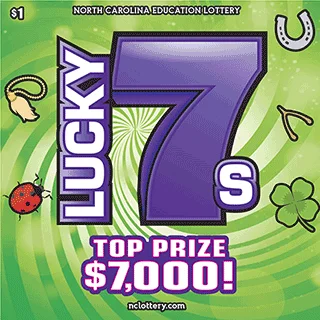 Lucky 7s scratch-off ticket