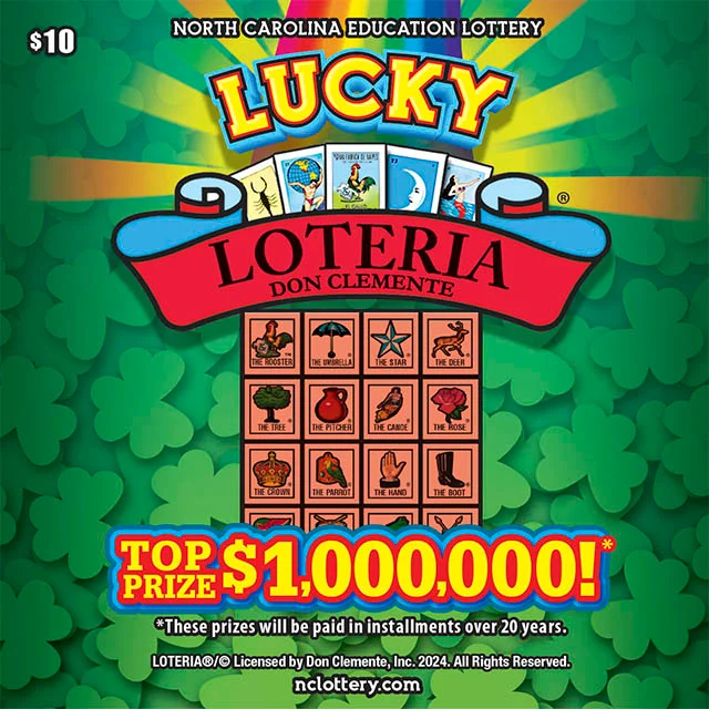 Lucky Loteria® scratch-off ticket
