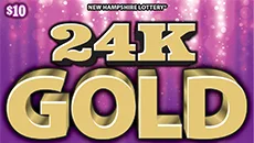 24K Gold scratch-off ticket