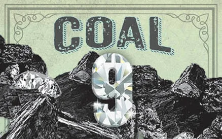 Coal 9 scratch-off ticket