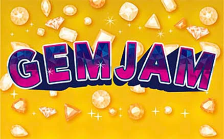 Gem Jam scratch-off ticket