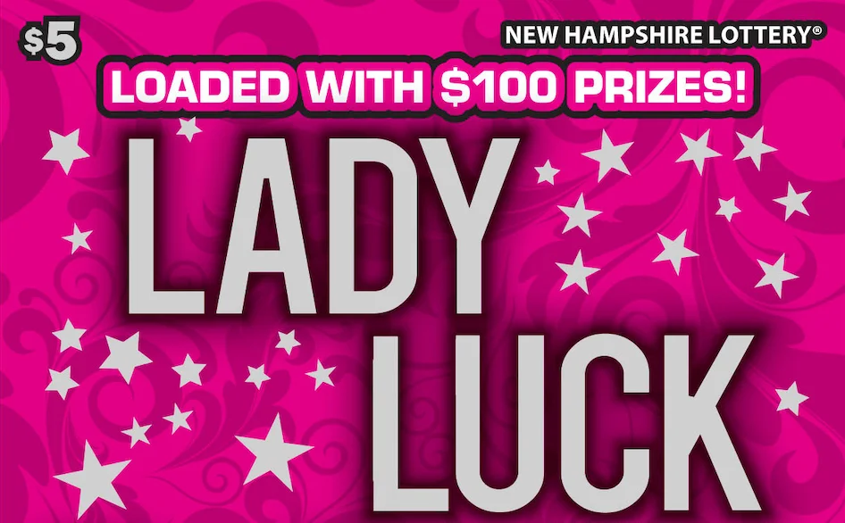 Lady Luck scratch-off ticket