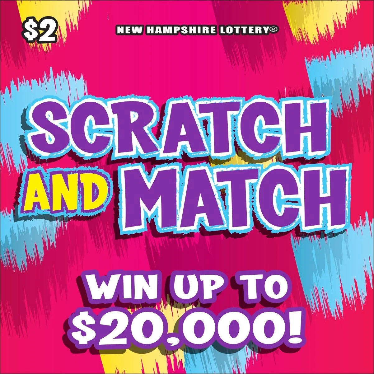 Scratch and Match scratch-off ticket