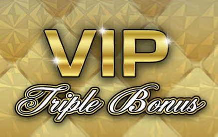 VIP Triple Bonus scratch-off ticket