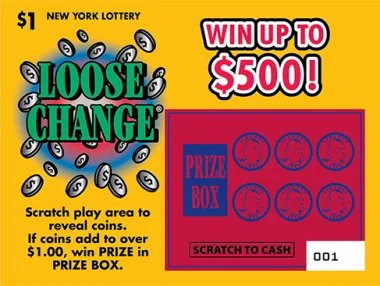 LOOSE CHANGE (Game #1552) scratch-off ticket