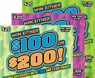 WIN EITHER $100 OR $200!
