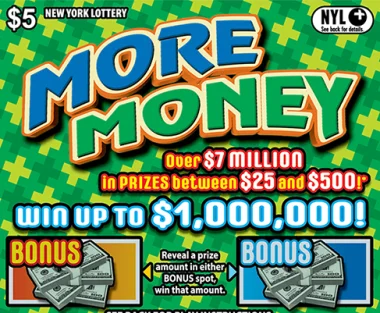 MORE MONEY