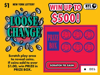 LOOSE CHANGE scratch-off ticket