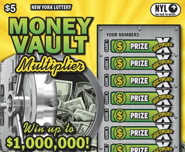 MONEY VAULT MULTIPLIER scratch-off ticket