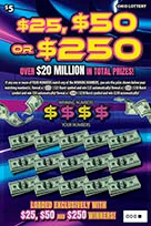 $25, $50 or $250