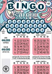 Bingo scratch-off ticket