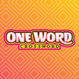 One Word Crossword scratch-off ticket