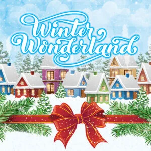 Winter Wonderland scratch-off ticket