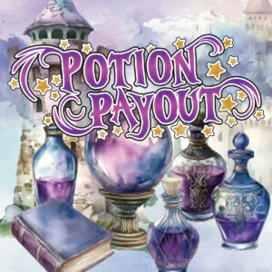 Potion Payout scratch-off ticket