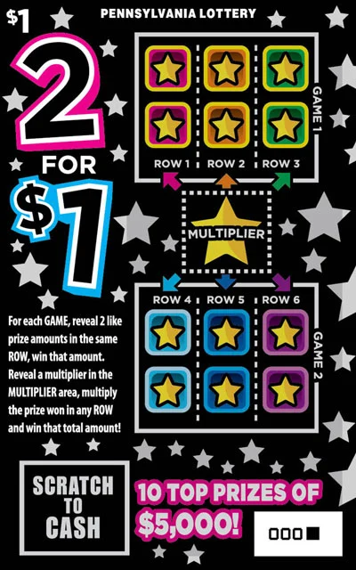 2 for $1