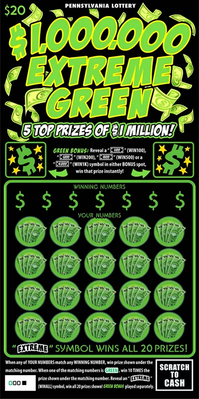 $1,000,000 Extreme Green