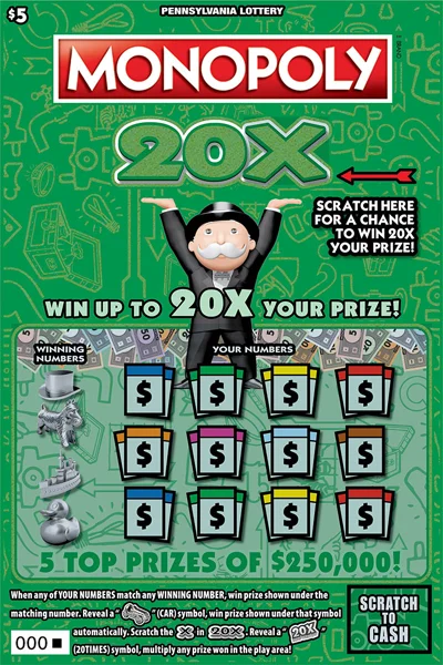 MONOPOLY 20X