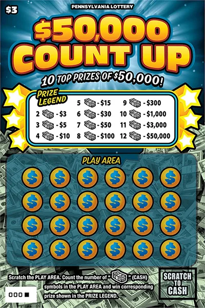 $50,000 Count Up